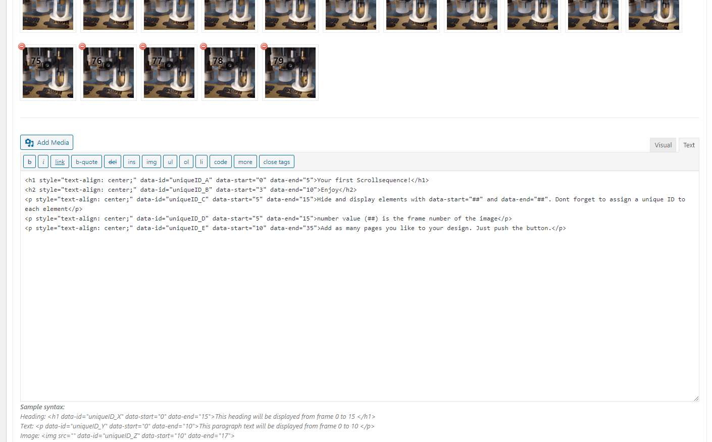 Select and confirm image selection.