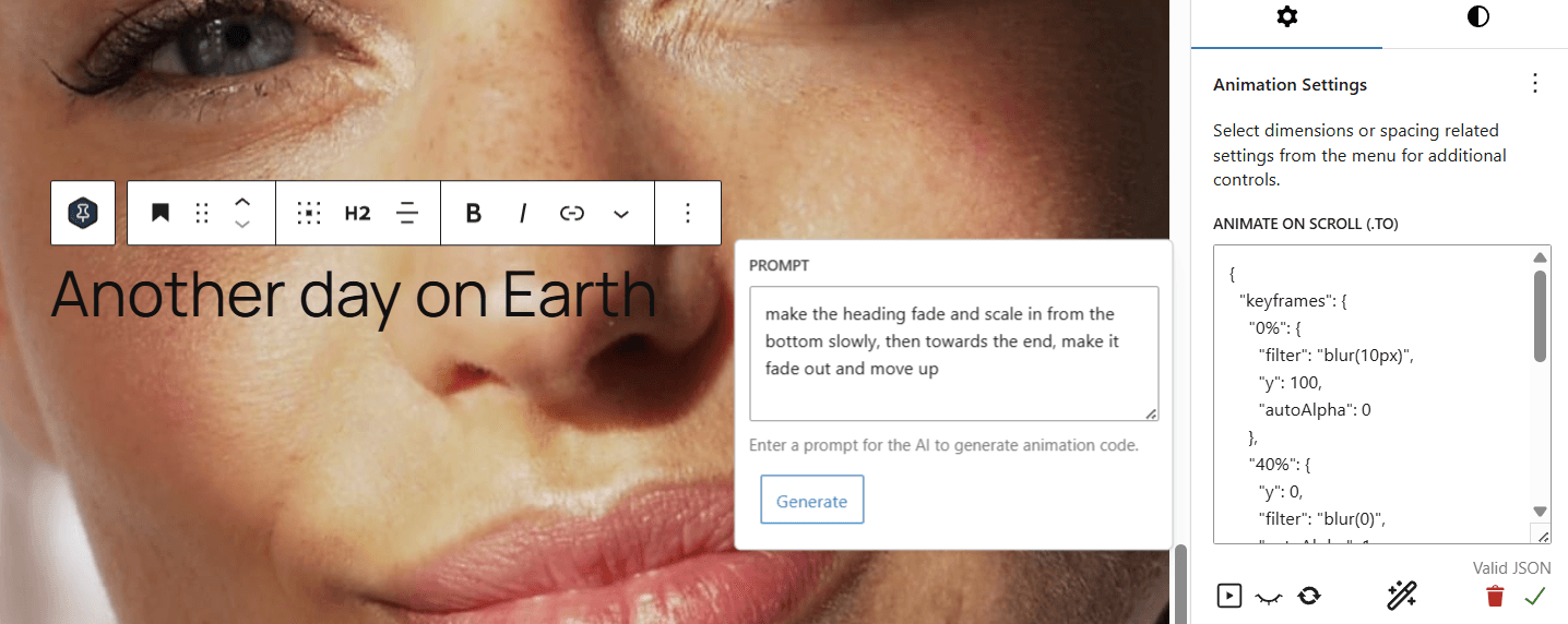 Generate Keyframe Animations with Scrollsequence