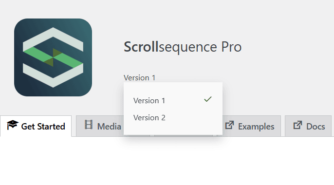 Version switching - Version 1